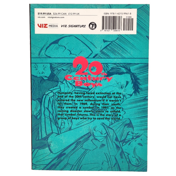 20th Century Boys Perfect Edition Volume 1 by Naoki Urasawa Manga Action 16+ - Picture 2 of 16